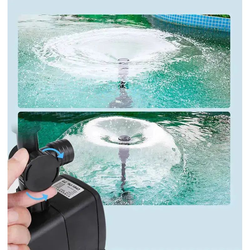 Fountain Pump | Quiet Operation | Adjustable Flow Rate | Plastic