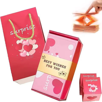 Pop-up Gift Box | Surprise Compartments | Memorable Unboxing | Cardboard