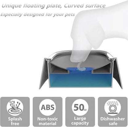 Pet Water Dispenser | Splash-proof | Healthy Hydration | Plastic