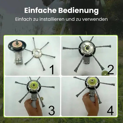 Trimmer Head | Universal Fit | Efficient Cutting | Carbon Steel