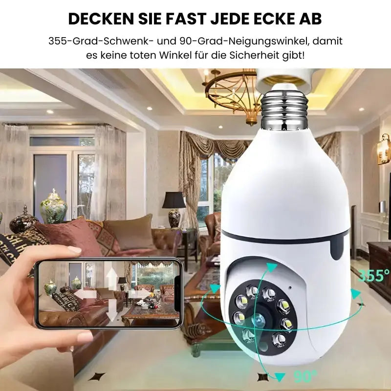 Wireless Security Camera | Full-Colour Night Vision | Automatic Person Tracking | Plastic