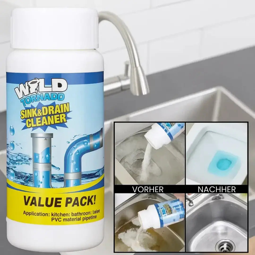 Drain Cleaner | Fast Dissolving | Non-corrosive Protection | Chemical