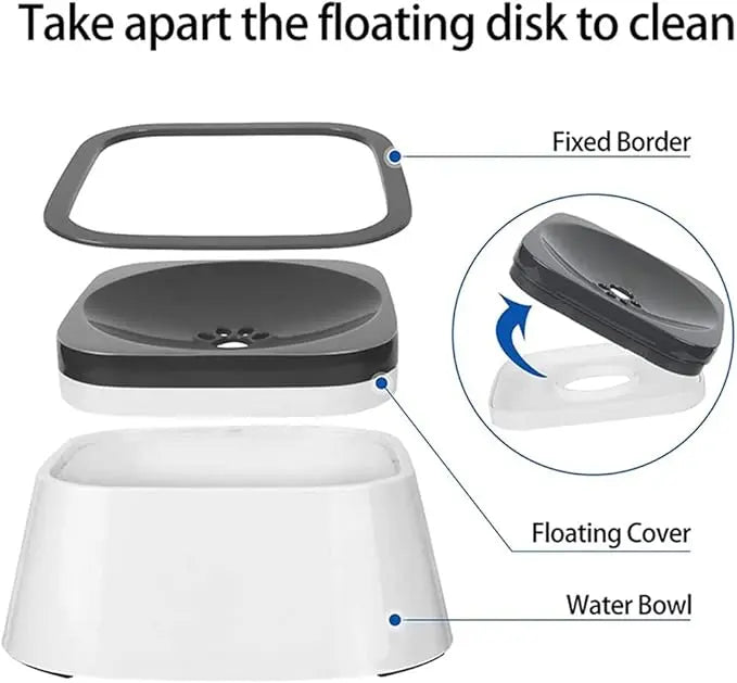 Pet Water Dispenser | Splash-proof | Healthy Hydration | Plastic