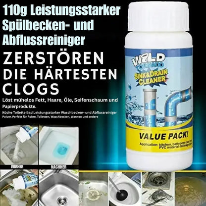 Drain Cleaner | Fast Dissolving | Non-corrosive Protection | Chemical