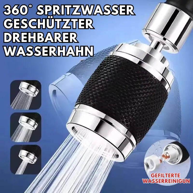 Faucet Attachment | Splash-proof | 360° Rotation | Plastic