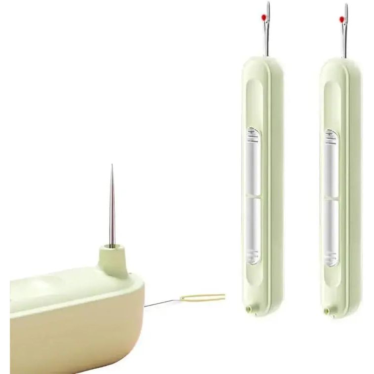 Needle Threader | Quick Threading | Precise Stitch Removal | Plastic