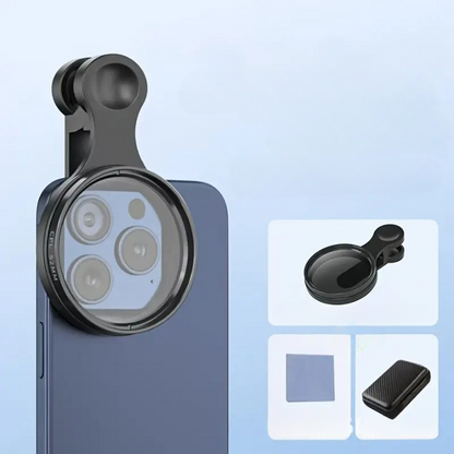 Smartphone Lens Filter | 52mm Size | Reduces Glare | Glass