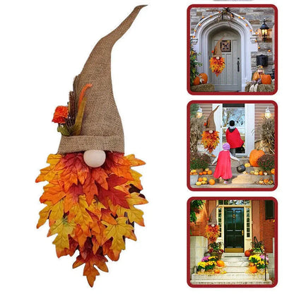 Door Hanger | Autumn Design | Weather Resistant | Fabric