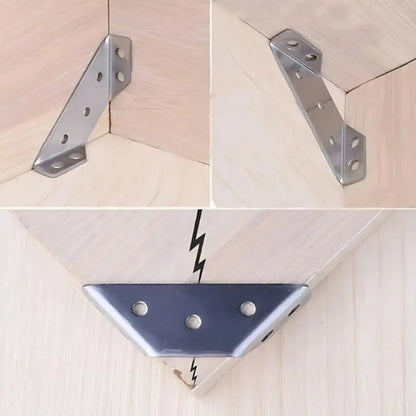 Corner Brackets | Anti-Wobble | Easy Installation | Stainless Steel