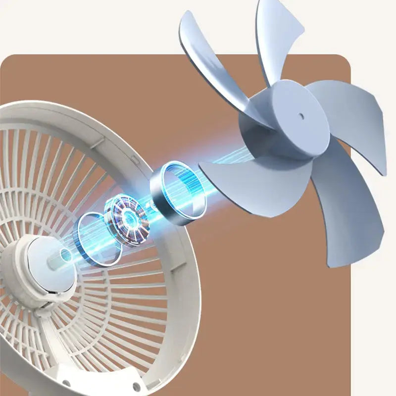 Quiet Fan | Whisper-Quiet | Adjustable Tilt | ABS Plastic