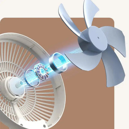 Quiet Fan | Whisper-Quiet | Adjustable Tilt | ABS Plastic
