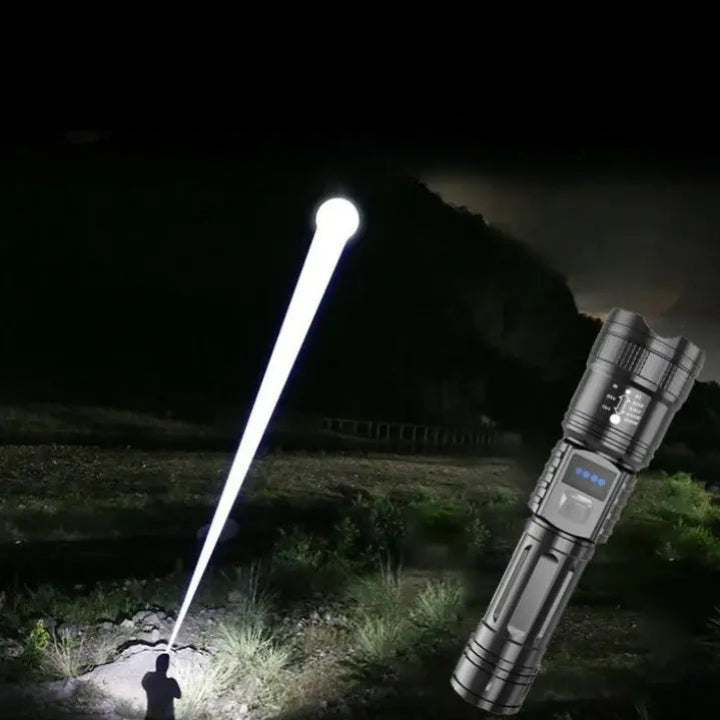 Flashlight | Extreme Brightness | Adjustable Zoom | Metal